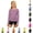 H730 Purple, variant on Likimi Child Kids Girls T-Shirts Crew Neck Long Sleeve Solid Color Fashion Tops Black Size 4-5 Years