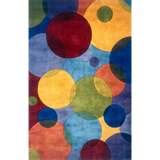 Alfombra Momeni New Wave Collection Runner Area Color - Multicolor, Tamaño - Runner 2'6 "X 12 ' Momeni Rugs, Inc. NEWWANW-37MTI26C0