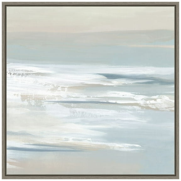 Amanti Art Shadows of the Sea I Framed Canvas Wall Art Print