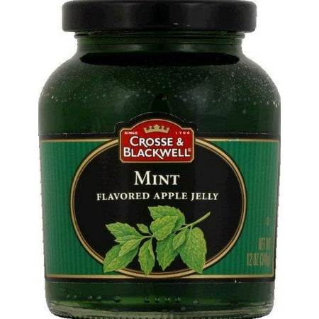 Pack of (2) Crosse & Blackwell Mint Flavored Apple Jelly, 12