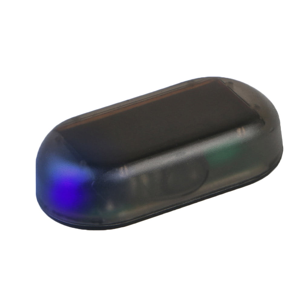 Single Flashing Blue LED 10 Yr Battery Dummy Alarm Box LEDs inc Fixing Kit 