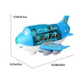 thumbnail image 2 of Juguete De Avión Eléctrico Acrobático Para Niños Con Efectos De Luz Y Música Regalos De Juguete De Avión Eléctrico Giratorio De 360 ​​​​Grados Para Cumpleaños De Niños O Navidad Guardurnaity EL018196-01, 2 of 5