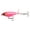 Pink, variant on huanledash 9.2cm/6g Fishing Lure 3D Eyes Reflective Lifelike Skin Soft Rubber Paddle Barbed Hooks Simulated Bass Trout Lure Bait for Freshwater Saltwater