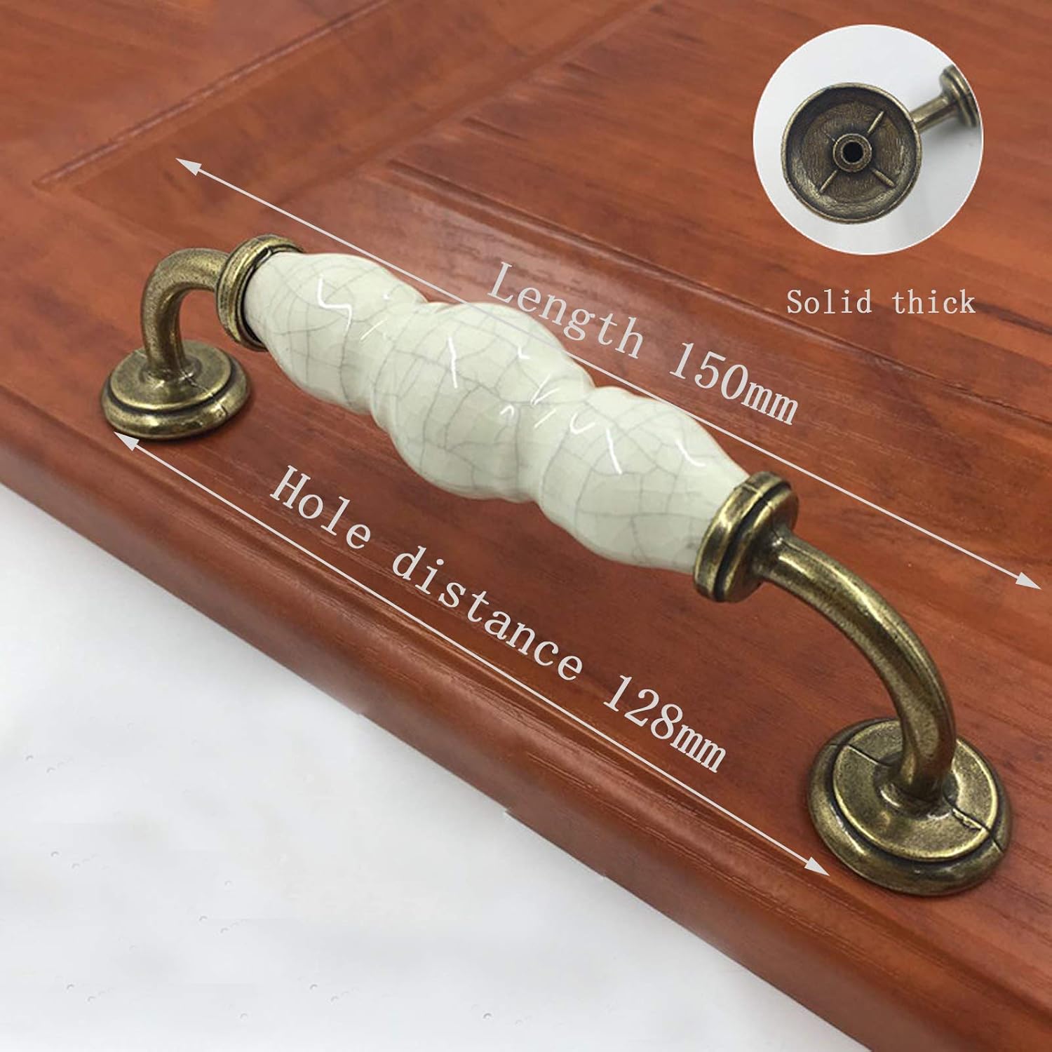 Gamvdout 4pcs Kitchen Cabinet Door Knobs Antique Zinc Alloy Cupboard Handles Dresser Drawer Handles Chest of Drawers Vintage Antique Handle