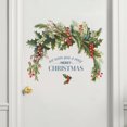 thumbnail image 1 of Adhesivos de pared con dibujos animados de Navidad, muñeco de nieve 3D, pared rota, 1 of 3
