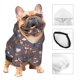 thumbnail image 3 of Fotbe Snowflake Fox Sudadera con Estampado para Perros Pequeños – Suéter con Capucha para Mascotas, Tela Suave de Forro Polar con Bolsillo-Large, 3 of 7