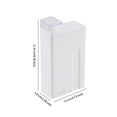 thumbnail image 2 of Dispensador vacío de lavandería, botella secundaria, suavizante de plástico, contenedor multiusos, reemplazo de almacenamiento recargable para Juegos de accesorios de baño Blanco (con pegatina) Wosthever HA073023-01, 2 of 6