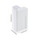 thumbnail image 4 of Dispensador vacío de lavandería, botella secundaria, suavizante de plástico, contenedor multiusos, reemplazo de almacenamiento recargable para Juegos de accesorios de baño Blanco (con pegatina) Wosthever HA073023-01, 4 of 6