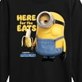 thumbnail image 3 of Despicable Me Minions - Only Here For The Eats - Toddler & Youth Long Sleeve Graphic T-Shirt, 3 of 5