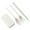 B, variant on One Piece Box Set,Forks and Spoons Tableware Set Student Tableware Outdoor Travel Convenient Folding Meal Box Fork Spoon Chopsticks Three Piece Set Spoons and Forks Set,Fork and Spoon Set