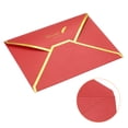 thumbnail image 4 of Unique Bargains Enveloppes d'Invitation à Rabat, Rouge, Lot de 10, 4 of 5
