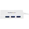 thumbnail image 3 of StarTech Hub USB 3.0 4 Ports ST4300MINU3W – Câble Intégré – Compact – Superrapide – Blanc – Répartiteur USB – Port USB, 3 of 5