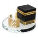 thumbnail image 1 of Miniatura de cristal de la Kaaba, artesanía de arquitectura islámica, pieza decorativa para el hogar, ideal para mesa o vehículo. Souvenir de Arabia Saudita., 1 of 7