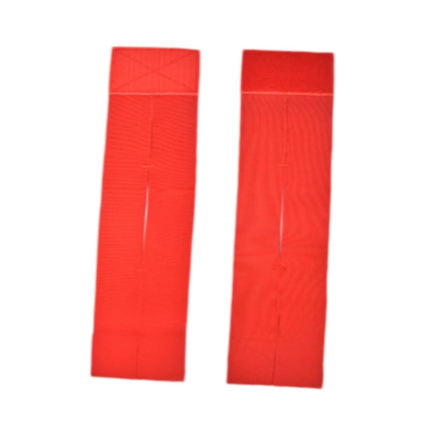 2 correas para guantes de béisbol que se adaptan a todos los guantes. Rojo