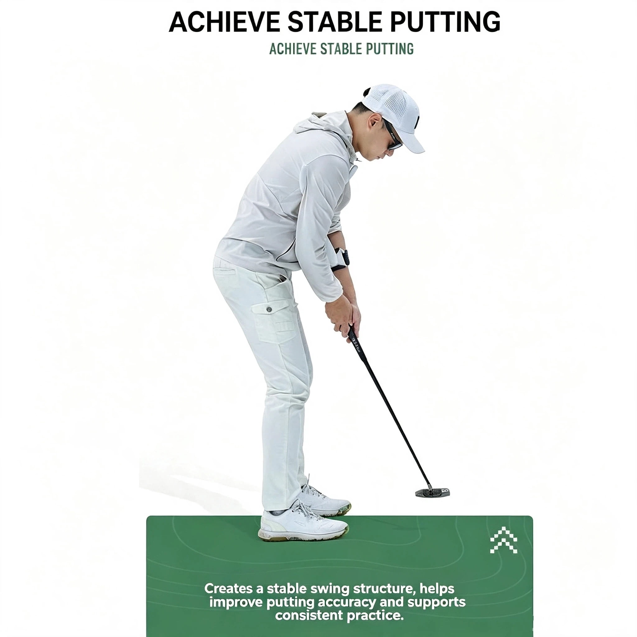 harayaa Golf Swing Width Trainer Convenient Golf Training Aid for