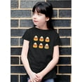 thumbnail image 2 of Cute Funny Candycorn T-Shirt Juniors -Smartprints Designs,  Small, 2 of 4