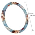 thumbnail image 4 of Cupid 14.5 Inch Printing PVC Leather Auto Accessories Car Wheel Covers Steering Wheel Cover Car Wheel Cover, 4 of 6