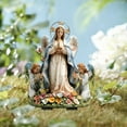 thumbnail image 5 of sruoe Garden Statues for Outside, Decoration Ground Insert, Fairy Flower Pot Decor, Flat Acrylic Patio Decor, Bohemian Garden Statue, Outdoor Lawn Ornament for Home and Yard, 5 of 8