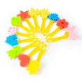 thumbnail image 4 of BRIGHTFUFU 12 Uds DIY juguetes de sello surtidos pinceles de graffiti herramientas de dibujo a mano divertido sello cepillo accesorios educativos patrón mixto, 4 of 7
