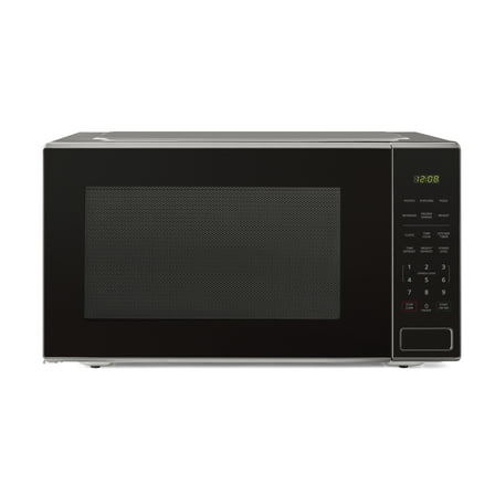 Mainstays 2.2 cu ft Countertop Microwave Oven, Black, New