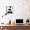 thumbnail image 2 of Stupell Industries Fashion Designer Shoes Bookstack Black And White Watercolor Framed Wall Art by Amanda Greenwood, 2 of 8