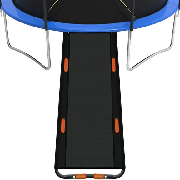 ROMUCHE Trampoline Slide Ladder with Handles Trampoline Slide Kit for Children Trampoline Accessories Universal Ladder Climber Attachments Easy to Climb & Slide Strong Tear Resistant Fabric