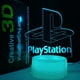 thumbnail image 1 of Kreativ gåva Spelrumsdekoration Nattljus Crack Model Crack Base Playstation Crack Touch Colorful Set, 1 of 5