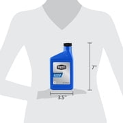 Super Tech Semi Synthetic 2 Cycle Oil for Small Engines, Ideal for Lawn Mowers and Snowmobiles, 16 oz