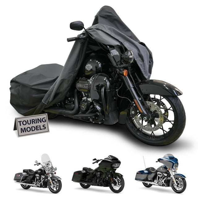 Funda impermeable para motocicleta mieapond para Harley Touring
