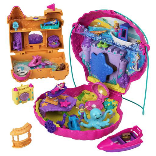 BRAND NEW PACKAGE OF POLLY POCKET DOLL IN HER BOAT THAT FLOATS 