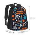 thumbnail image 2 of Balery Creative Transport Backpack for Men and Women - Durable 600D Oxford Cloth -Large Capacity, Water-Resistant School, Travel, and Hiking Bag, 2 of 7