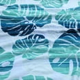 thumbnail image 4 of Serviette de plage en coton Feuille de monstera HOMETRENDS, 4 of 6