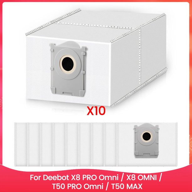Bolsas De Repuesto Para Aspiradoras Robot X30/x30 Pro (9 Unidades) Con Ofertas En