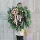 thumbnail image 4 of Matsuzay Guirnalda de puerta Artificial de Navidad, adorno colgante impermeable de estilo bohemio, colgante de pared de árbol de Navidad, aro Decoración del hogar, 4 of 6