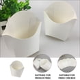 thumbnail image 5 of Ferencaa 24Pcs Disposable French Fry Cups White Paper Snack Containers French Fries Holders, 5 of 10