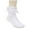 Kids Socks White, variant on Cute Crew Socks for 1-15 Years Toddlers Kids 3 Pack Teens Girls Cotton Lace Ruffle Lightweight Breathable Solid Color Multipack Ankle Sock