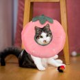 thumbnail image 1 of OULII Pet Neck Cones Elizabethan Collar Pink Plush 1Pack For Pets Comfortable Wearing, 1 of 4
