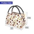 thumbnail image 2 of Fotbe Baseball Sport Bolsa Térmica Portátil con Estampado, Bolsa de Entrega de Alimentos Aislada, Bolsa Reutilizable de Gran Capacidad para Comidas y Supermercado, 2 of 6