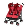 Peg Perego Pliko Mini Twin Baby Stroller, Mod Red
