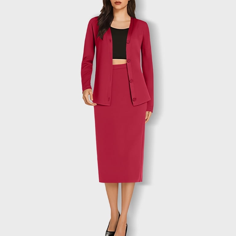 casual tailored dresses for women Roncen Women's Fashion Casual Midi Dress Set - Long Sleeve Cardigan &  Tailored Blazer Suit, Office Wear or Casual Outfit Two-Piece Ensemble for  Daily Workwear and Weekend Events