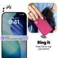 thumbnail image 6 of Life360 Tile Slim (2024) - Wallet Finder, Bluetooth Tracker and Item Locator for Luggage Tags, Passports and More. Both iOS and Android Compatible. Phone Finder. 1-Pack (Pink Punch), 6 of 8
