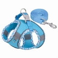 thumbnail image 2 of Tiny Dog Harness - Lightweight Mesh Step-in Vest for Puppy, Reflective & Escape-Proof Design with High-Stick Velcro - Indoor/Outdoor Use for Chihuahua, Maltese, Shih Tzu (Blue, M), 2 of 7