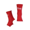 thumbnail image 2 of Muay Thai tobillera protectora para pies y tobillos, equipo de entrenamiento, calcetines Muay Thai, tobilleras para patadas, deportes, artes marciales Rojo L, 2 of 8