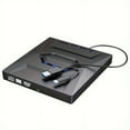 thumbnail image 3 of Externe pour Lecteur CD DVD +/-RW avec Lecteur de Carte SD et USB 3.0+2.0+Type-C, 3 of 4