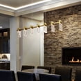 thumbnail image 4 of VONN Sorrento 40" ETL Certified Integrated LED Aluminum Chandelier-Antique Brass, 4 of 13