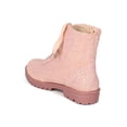 thumbnail image 3 of Women Glitter Encrusted Lace Up Combat Bootie - IA26 By Cape Robbin Collection, 3 of 6