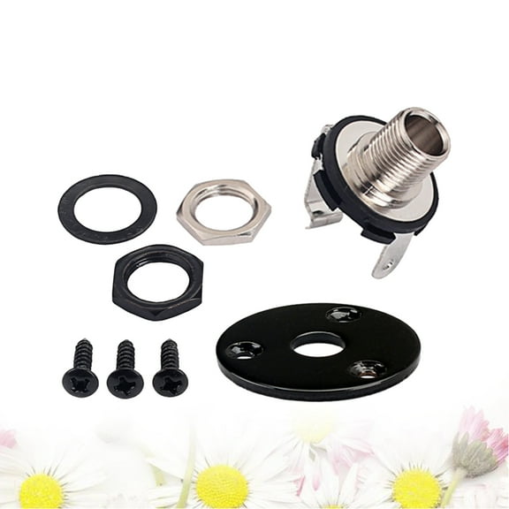 Guitar Output Jack Electric Guitar Bass Elecrtic Guitar Guitar Jack Socket Guitar Endpin Jack Guitar Input Jack