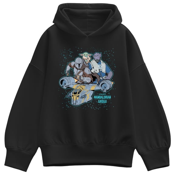 Star Wars - Collage Oversized Fleece Hoodie Sweatshirt
