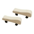 thumbnail image 4 of Almohadillas de reposapiés de silla de oficina almohadillas de brazo de algodón lino de algodón cómodo y espeso amortiguación aumentando almohada de Beige, 4 of 8