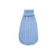 thumbnail image 2 of Methold Cachorros Camisa Ropa Suavidad Dulce Regalo Mascotas Suministros Cachorros Ropa Cachorro Chaleco Espesar Disfraces Traje Perros Suéter Ropa para mascotas Azul claro SG Methold PT003802-40B, 2 of 6